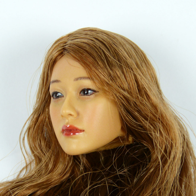 Kumik 1/6 Scale Female Head Sculpt Hye Su With Hairpiece - K077