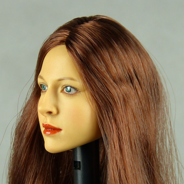 Kumik 1/6 Scale Female Head Sculpt Amanda With Hairpiece - K040 3