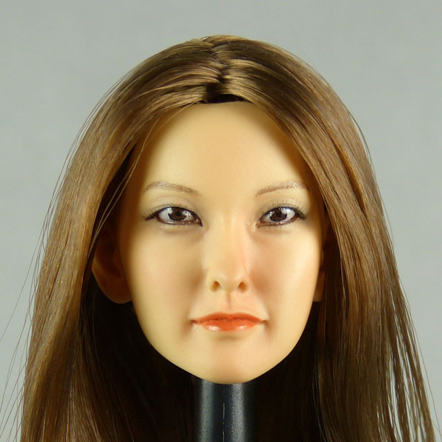 Kumik 1/6 Scale Female Head Sculpt P. Gyuri With Hairpiece - K049 1
