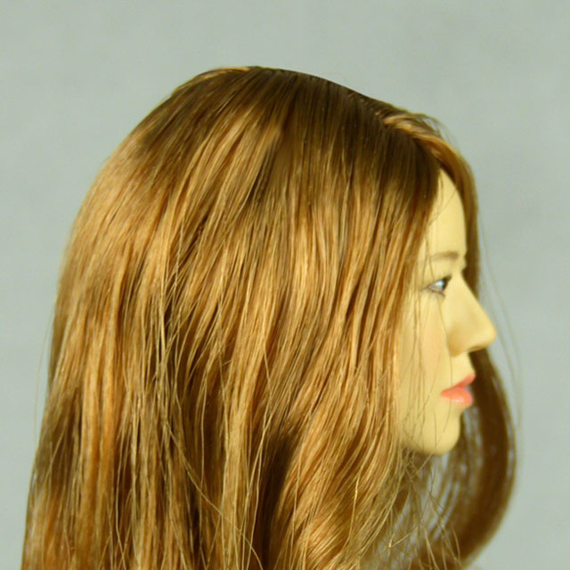 Kumik 1/6 Scale Female Head Sculpt Eun Kyun With Hairpiece - K071