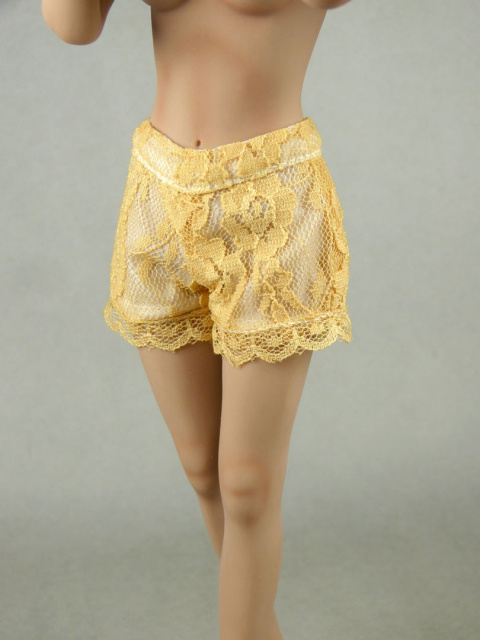 Nouveau Toys 1/6 Scale Female Beige Lace Short Pants