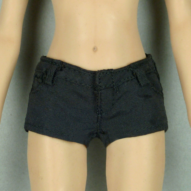 SMcG 1/6 Scale Sexy Female Black Summer Hot Shorts