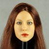 Kumik 1/6 Scale Female Head Sculpt Amanda With Hairpiece - K040