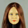 Kumik 1/6 Scale Female Head Sculpt Chloe With Hairpiece - K059