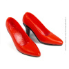 Very Cool Toys 1/6 Scale Female Red Glossy Heel Shoes