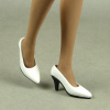 VorToys 1/6 Scale Female Sexy White High Heel Shoes